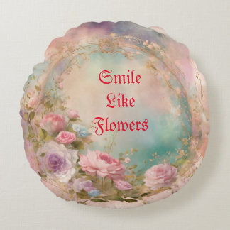 Rond sierkussen kussen