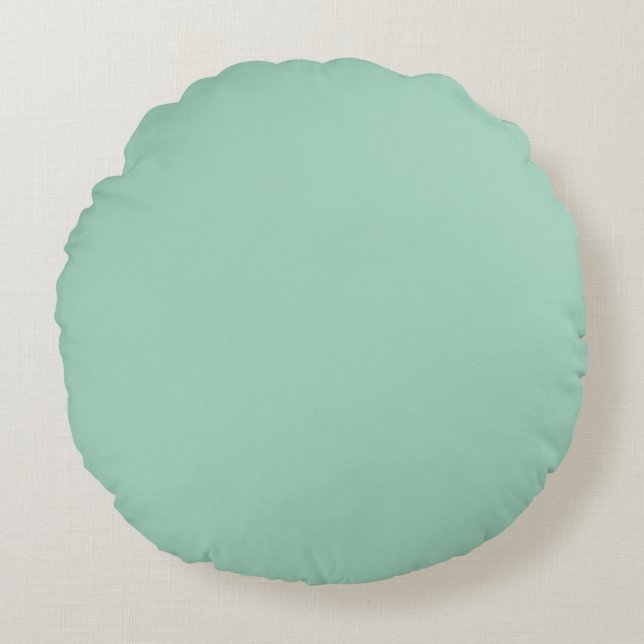 Rond Sierkussen van zeeschuim Kussen (Voorkant)