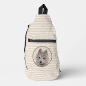 rond sling bag (Voorkant)