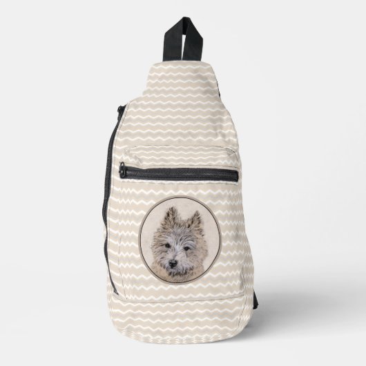 rond sling bag (Voorkant)