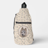 rond sling bag (Voorkant)