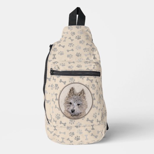 rond sling bag (Voorkant)