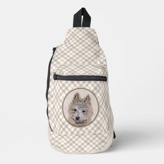 rond sling bag (Voorkant)