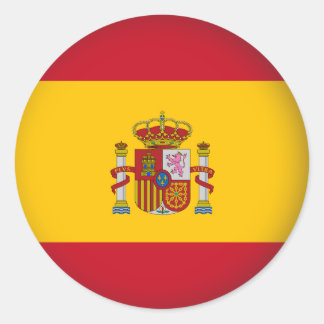Rond Spanje Ronde Sticker