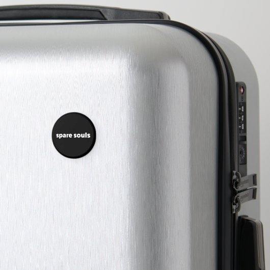 Rond Spare Souls-magneet Magneet (Insitu (bagage))