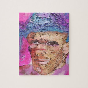 Rond spelen met Van Gogh Legpuzzel
