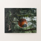 ROND SPHERE TREEHOUSE TINY HOUSE JIGSAW PUZZZLE LEGPUZZEL (Horizontaal)