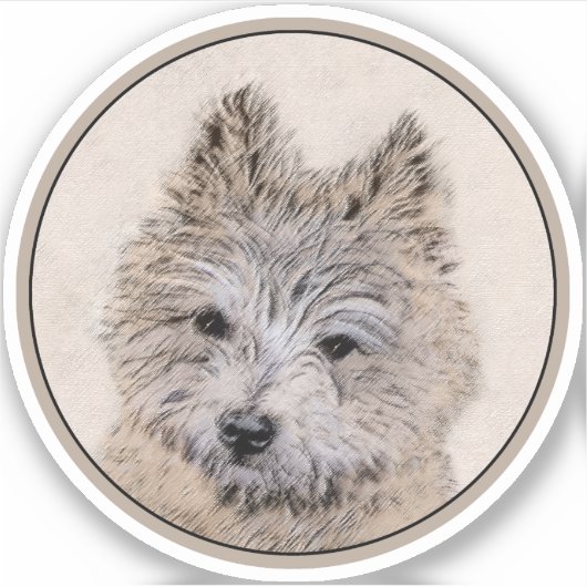 rond sticker (Voorkant)