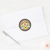Rond Vrij Tibet Ronde Sticker (Envelop)