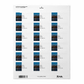 Rond Willis 's nachts Etiket (Full Sheet)