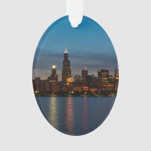 Rond Willis 's nachts Ornament (voorkant)