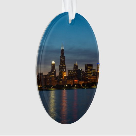 Rond Willis 's nachts Ornament (voorkant)