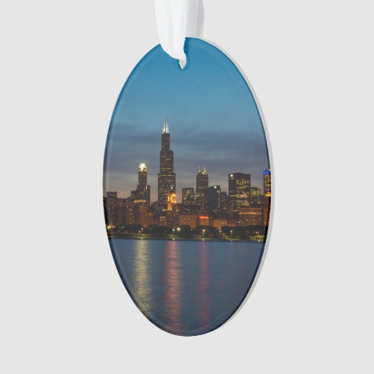 Rond Willis 's nachts Ornament (voorkant)