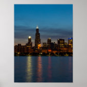 Rond Willis 's nachts Poster (Voorkant)