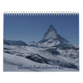 rond Zwitserland in 2021 Kalender (Hoes)