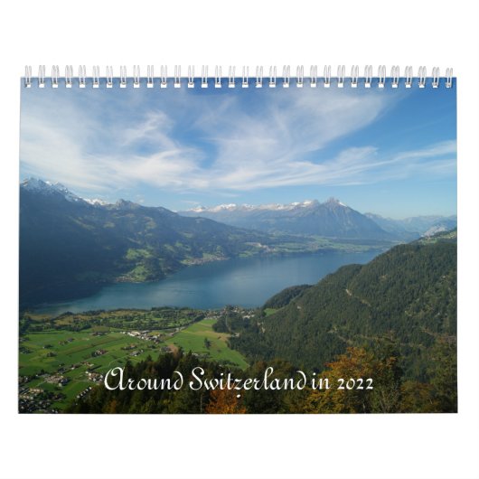 rond Zwitserland in 2022 Kalender (Hoes)