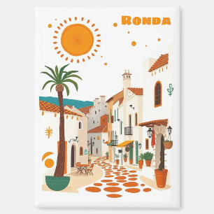 Ronda Andalucia Spanje vakantie Briefkaart Magneet