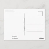 Ronda, Andalusië (Spanje) Briefkaart (Achterkant)
