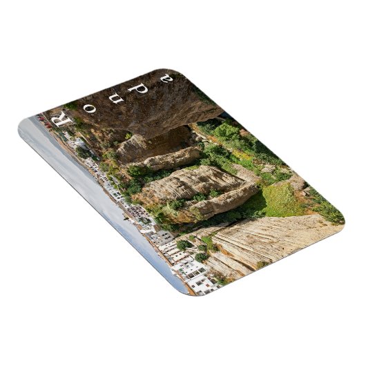 Ronda. Canyon. Stad. Mensen. Magneet (Rechterzijde)