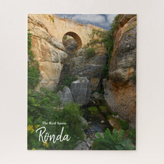 Ronda - het echte Spanje Legpuzzel (Verticaal)