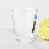 Ronda naar Grazalema Spanje Shot Glas (Links)