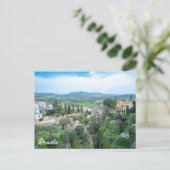 Ronda oude stad in Andalusië, Spanje Briefkaart (Staand voorkant)