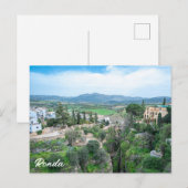 Ronda oude stad in Andalusië, Spanje Briefkaart (Voorkant / Achterkant)