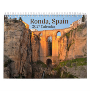Ronda, Spanje 2027 Foto Agenda Kalender