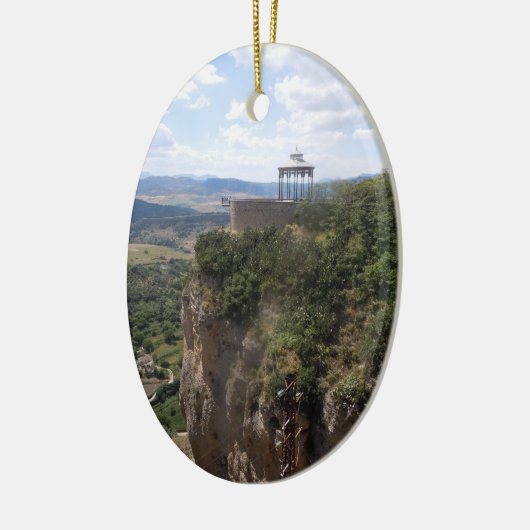 Ronda, Spanje - kerstboomversiering Keramisch Ornament (Links)