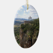 Ronda, Spanje - kerstversiering Keramisch Ornament (Rechts)