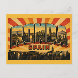 Ronda Spanje Puente Nuevo Brug Briefkaart
