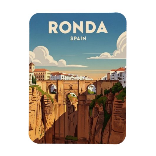 Ronda Spanje Reizen Magneet (Verticaal)