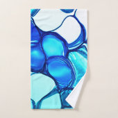 Rondachtige stenen in tonnen vergelijkbaar met aqu bad handdoek (Handdoek)