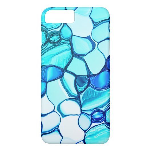 Rondachtige stenen in tonnen vergelijkbaar met aqu Case-Mate iPhone case (Achterkant)