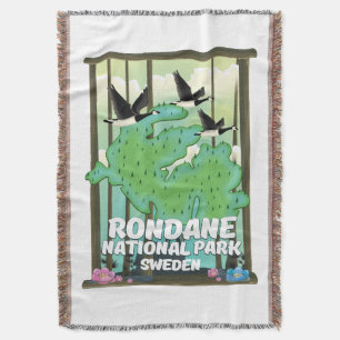 Rondane Nationaal Park Zweden Deken