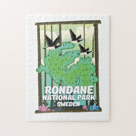 Rondane Nationaal Park Zweden Legpuzzel (Verticaal)