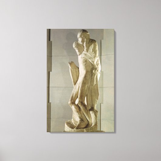 Rondanini Pieta, 1564 Canvas Afdruk (Voorkant)