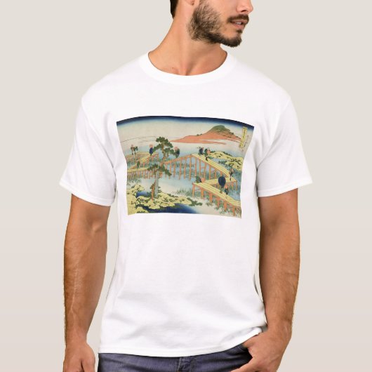 Rondbrug, provincie Mucawa, Japan, c.18 T-shirt (Voorkant)