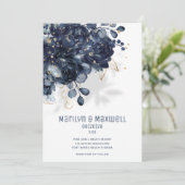 Rondbruin en goudbruin aankondiging (Staand voorkant)