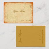 ronddraaien  flora visitekaartje (Voorkant / Achterkant)