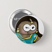 ronddraaiknop voor bollywood ronde button 5,7 cm (Voorkant /achterkant)