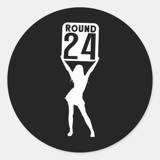Ronde 24 sticker (Voorkant)