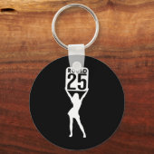 Ronde 25 sleutelhanger (Voorkant)