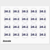 Ronde 26.2 Marathon Sticker (Vel)
