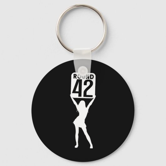Ronde 42 sleutelhanger (Voorkant)