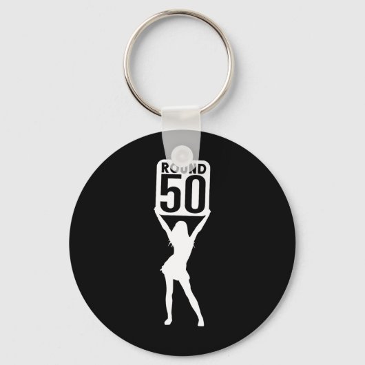 Ronde 50 sleutelhanger (Voorkant)