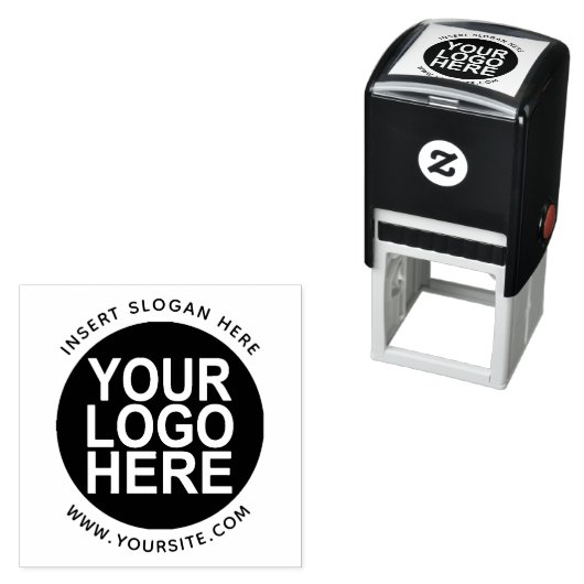 Ronde Aangepast uw bedrijf - Grote Stempel (In situ)