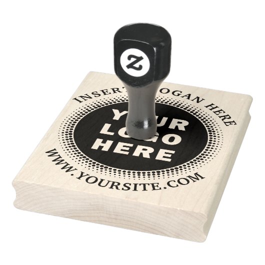 Ronde Aangepast uw bedrijf - Grote Stempel (Stempel)