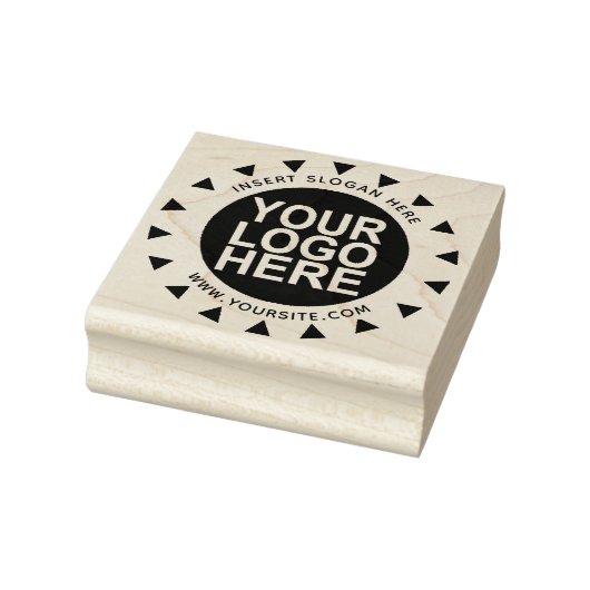 Ronde Aangepast uw bedrijf Logo Rubberstempel (Stempel)
