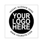 Ronde Aangepast uw bedrijf Logo Rubberstempel (Afrduk)